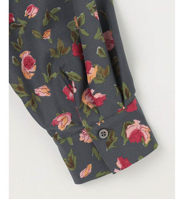 組曲「カッティングローズプリント フリルブラウス」|シャツ・ブラウス|