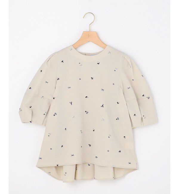 組曲「【WEB限定】ミニフラワーエンブロイダリー ブラウス」|シャツ・ブラウス|