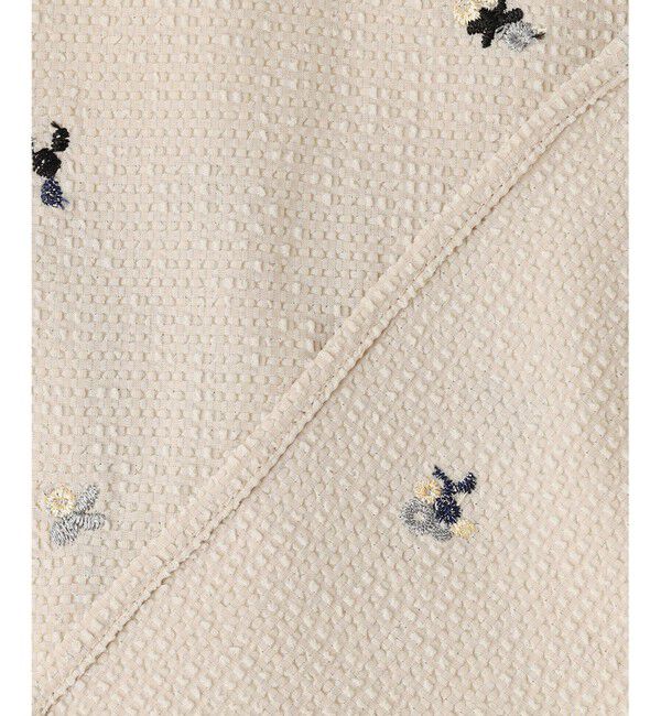 組曲「【WEB限定】ミニフラワーエンブロイダリー ブラウス」|シャツ・ブラウス|