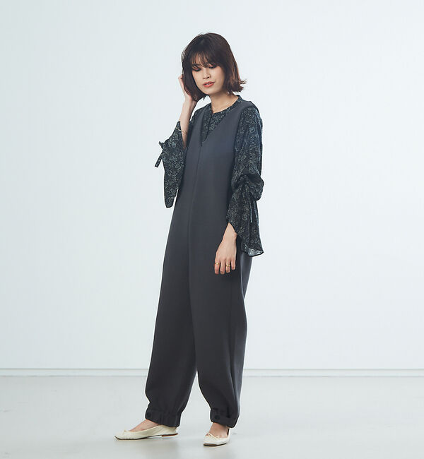 Rouge vif「フラワーボリュームスリーブブラウス」|シャツ・ブラウス|