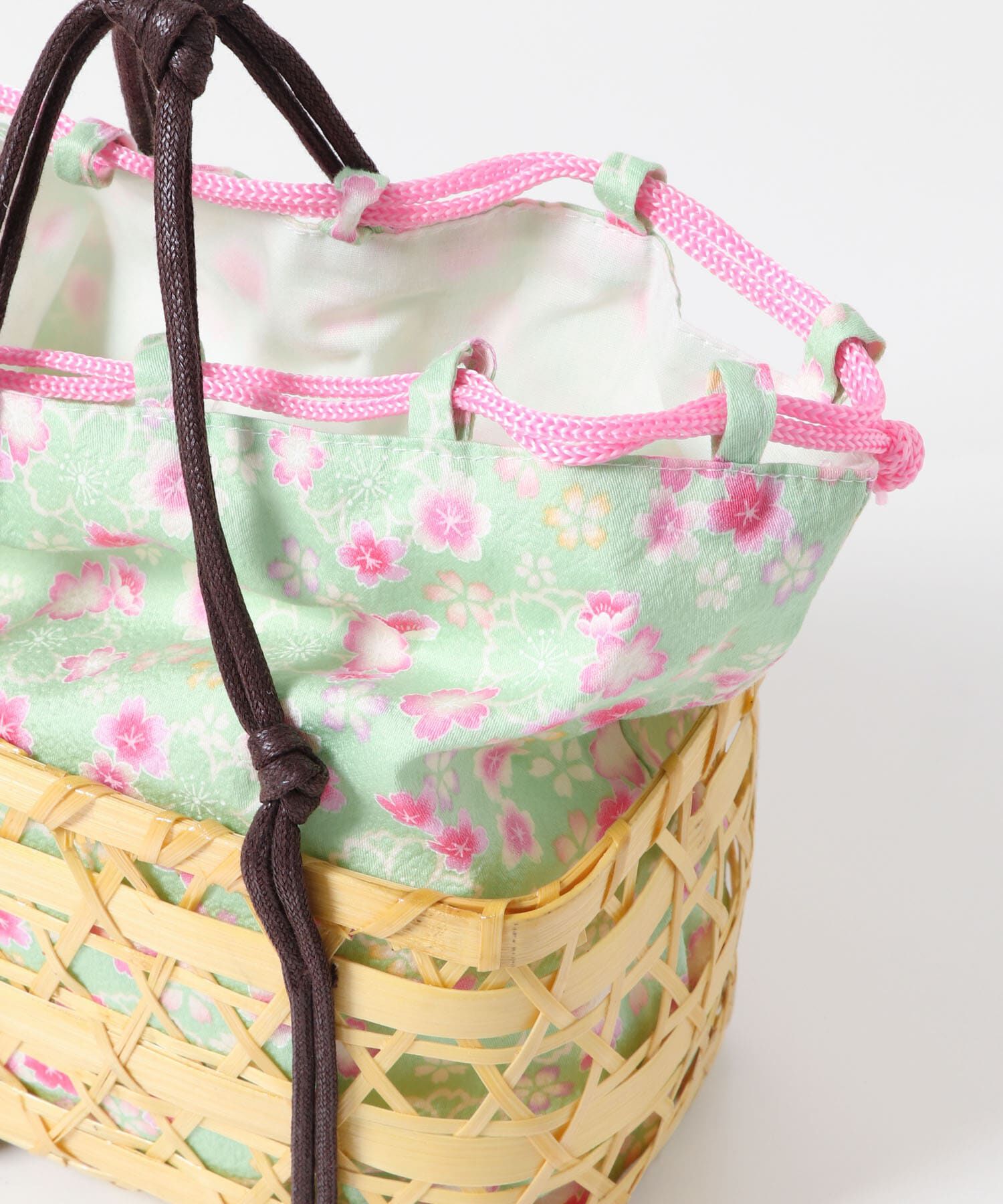 SENSE OF PLACE by URBAN RESEARCH「カゴキンチャクバッグ」|かごバッグ|