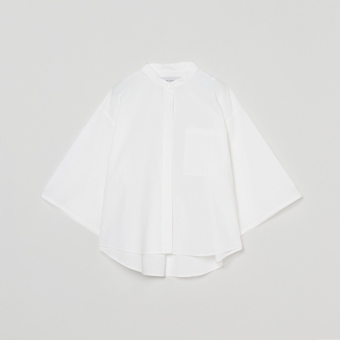 HELIOPOLE「HELIOPOLE BIG SLEEVE SHIRT」|シャツ・ブラウス|ホワイト
