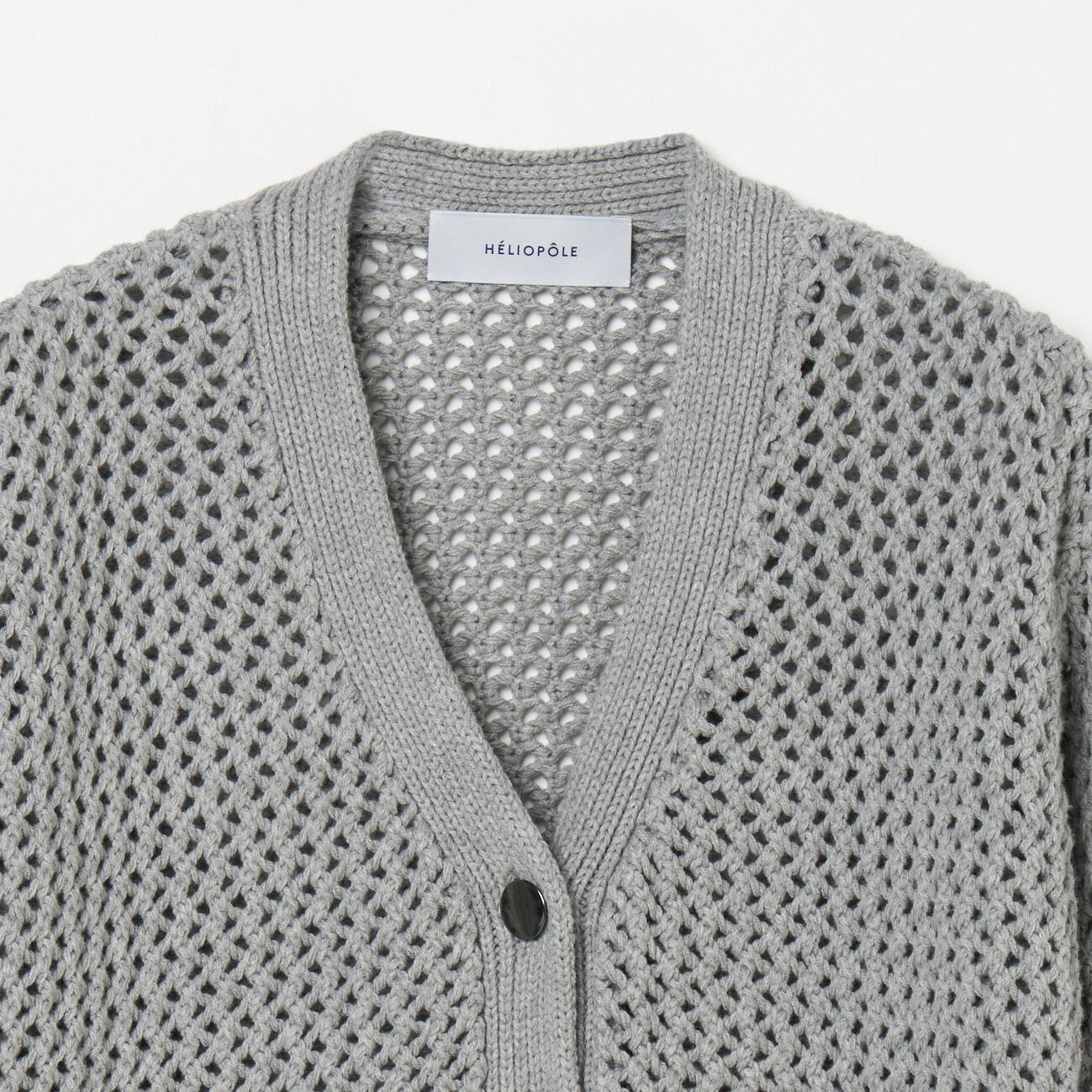 HELIOPOLE「HELIOPOLE MESH KNIT CARDIGAN」|ニット・セーター|