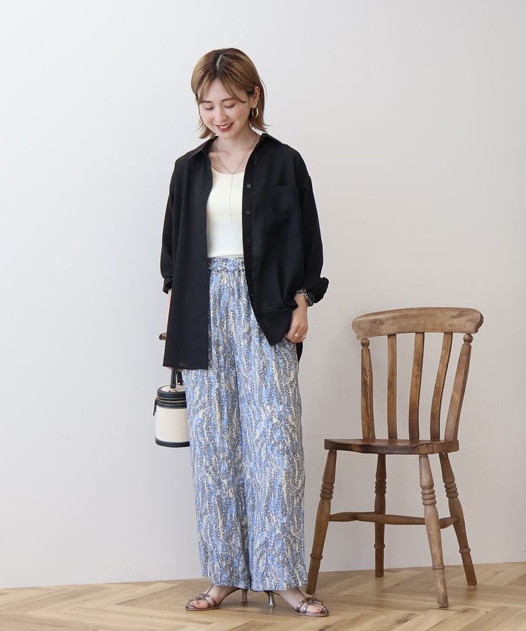 AMERICAN HOLIC「シアーボイルオーバーシルエットシャツ」|シャツ・ブラウス|