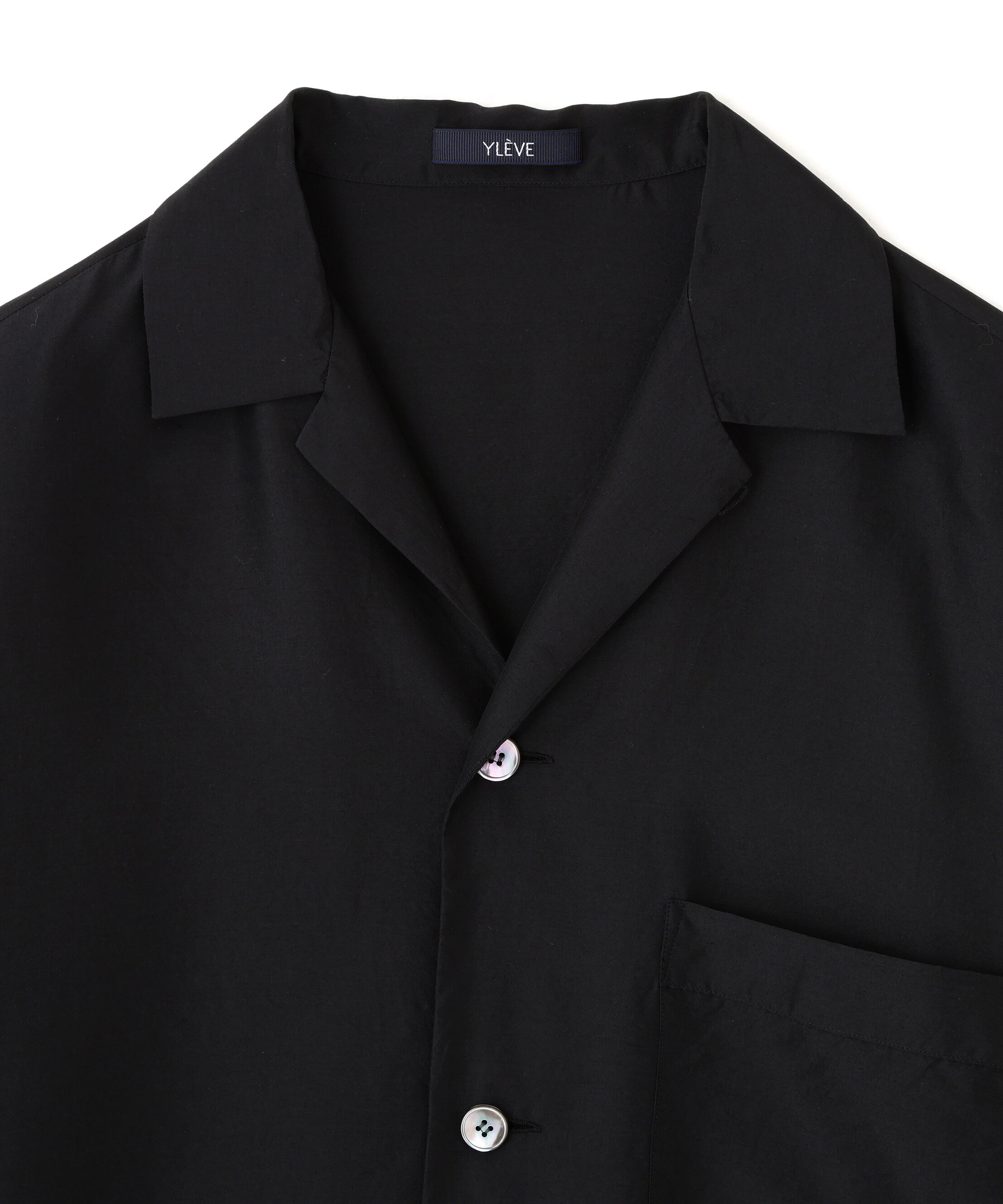 YLEVE 「YLEVE / SILK HABUTAE PAJAMA SHIRT」|シャツ・ブラウス|