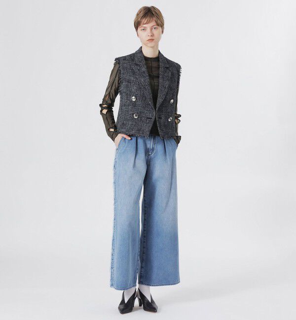  「ツイードジレ」|ベスト・ジレ|