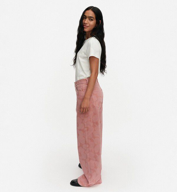 Marimekko「Maridenim Wide Unikko S ジーンズ」|チノ|