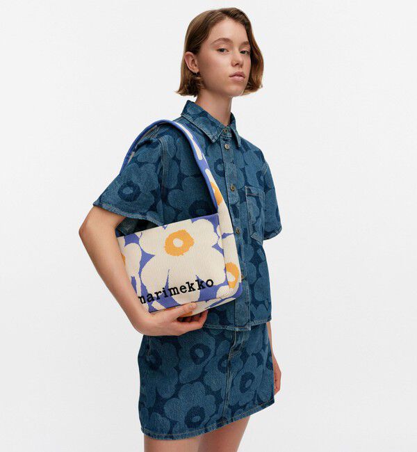 Marimekko「【日本限定】Knitted Shoulderbag Unikko ショルダーバッグ」|ショルダー・メッセンジャー|