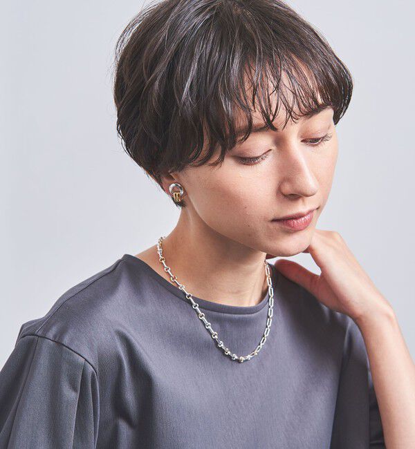 UNITED ARROWS「【別注】＜PHILIPPE AUDIBERT＞DAKOTA チェーンネックレス」|ネックレス|
