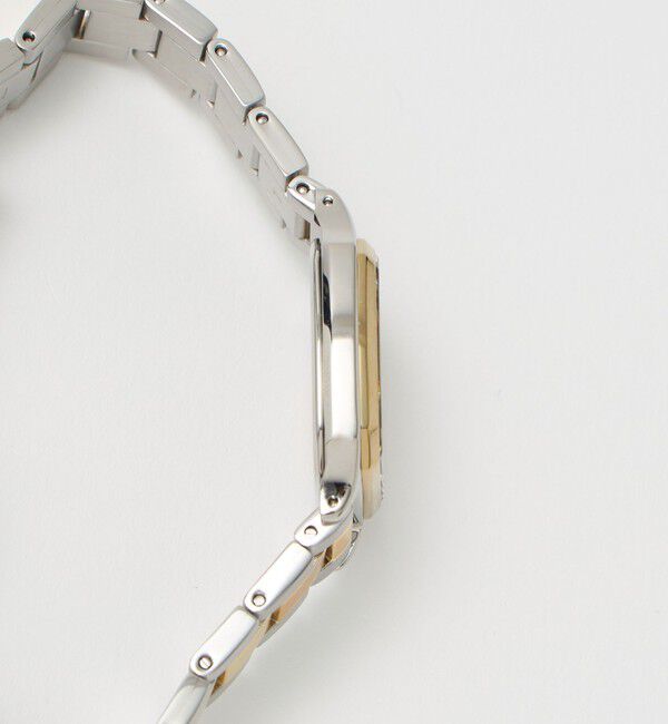 UNITED ARROWS「【別注】＜SEIKO＞スクエア 2トーン メタル 腕時計」|腕時計|