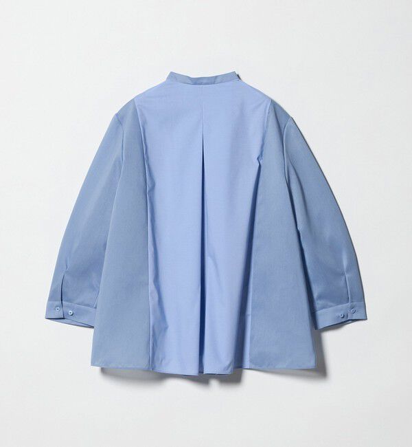 UNITED ARROWS「シアー コンビ フレア シャツ」|シャツ・ブラウス|