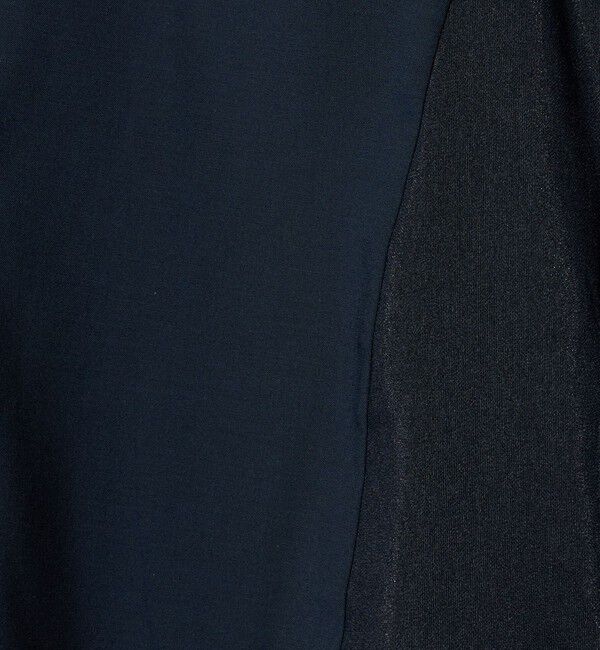 UNITED ARROWS「シアー コンビ フレア シャツ」|シャツ・ブラウス|