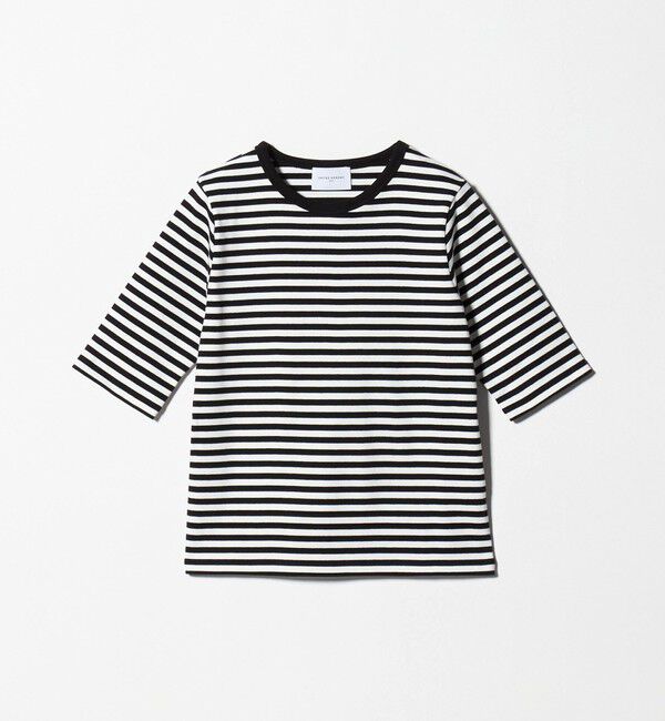 UNITED ARROWS「５分袖 コットン フライス Tシャツ」|Tシャツ・カットソー|