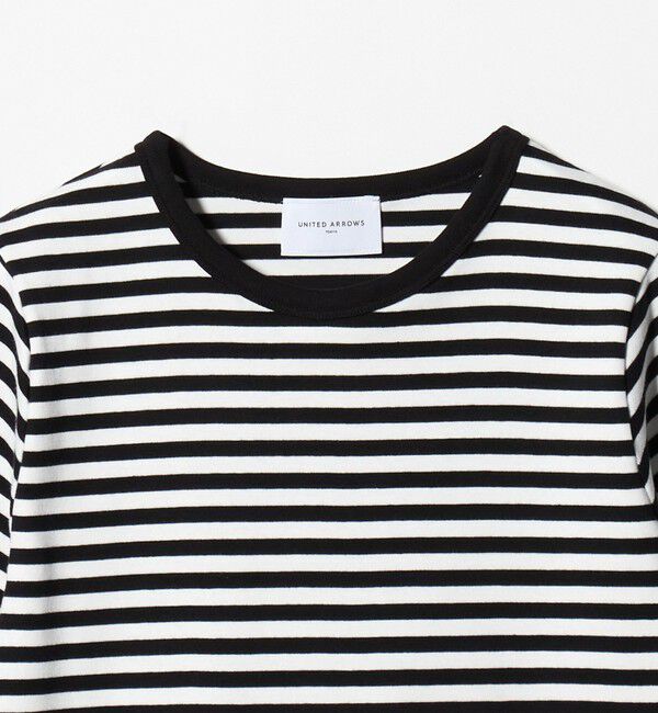 UNITED ARROWS「５分袖 コットン フライス Tシャツ」|Tシャツ・カットソー|