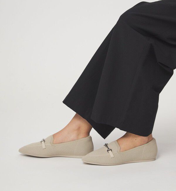 UNITED ARROWS green label relaxing「ウェルネス ニット ローファー 撥水・ウォッシャブル」|パンプス|