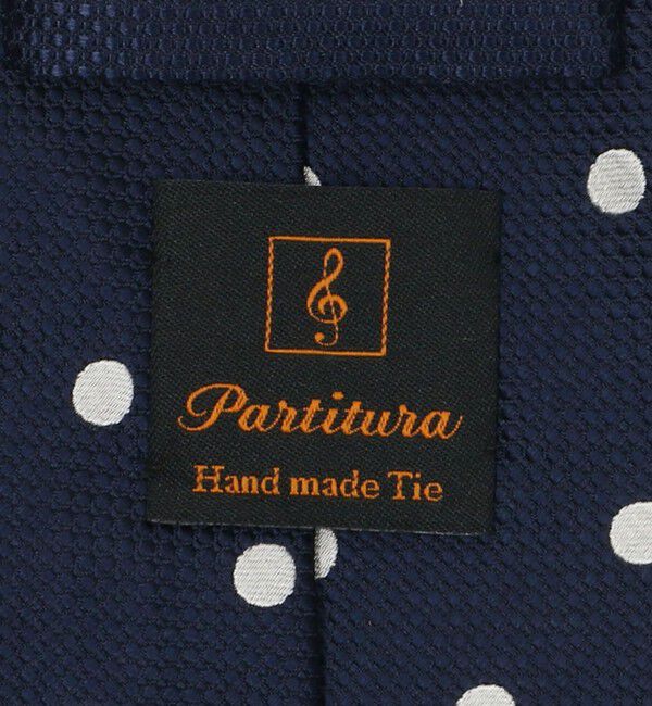UNITED ARROWS green label relaxing「＜partitura＞8.0cm ドット1 ネクタイ」|ネクタイ・蝶ネクタイ|