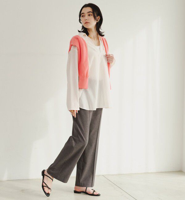 UNITED ARROWS green label relaxing「［size SHORT/TALLあり］ニーハイフレアパンツ」|その他|