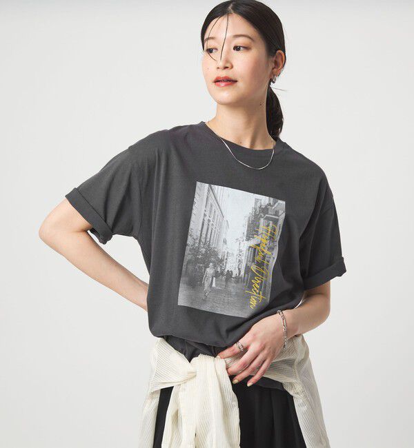 UNITED ARROWS green label relaxing「【WEB限定】＜at ease＞アソート フォトプリント ショートスリーブ カットソー」|Tシャツ・カットソー|その他2
