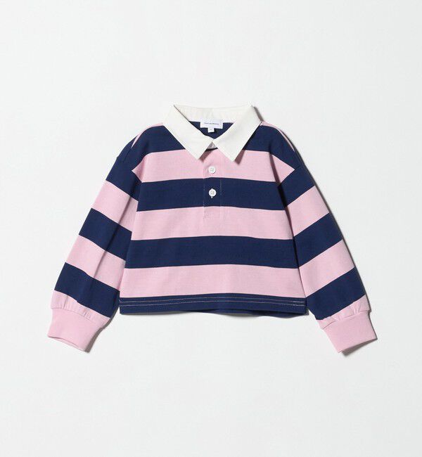 UNITED ARROWS green label relaxing「ショート ラガーシャツ / キッズ  100cm-130cm」|Tシャツ・カットソー|LT.PINK