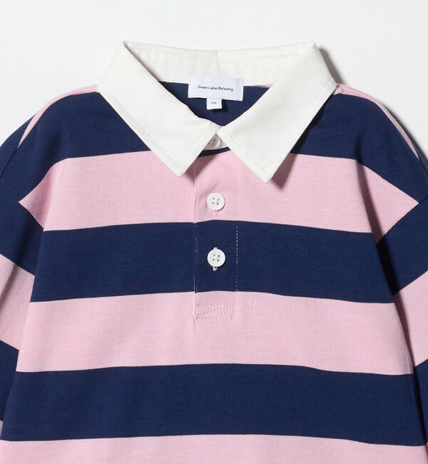 UNITED ARROWS green label relaxing「ショート ラガーシャツ / キッズ  100cm-130cm」|Tシャツ・カットソー|