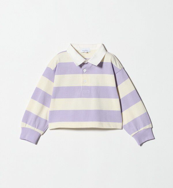 UNITED ARROWS green label relaxing「ショート ラガーシャツ / キッズ  100cm-130cm」|Tシャツ・カットソー|LILAC