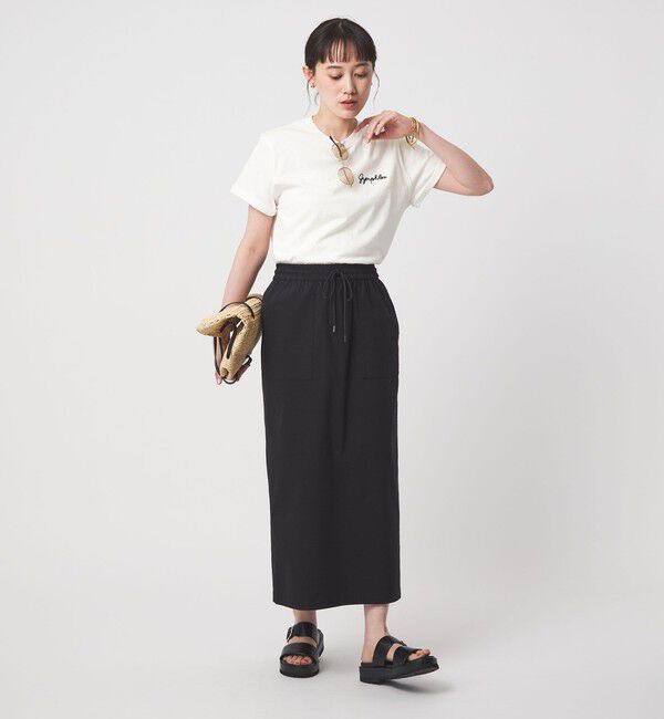 UNITED ARROWS green label relaxing「＜Gymphlex＞ショートスリーブ エンブロイダリー Tシャツ」|Tシャツ・カットソー|