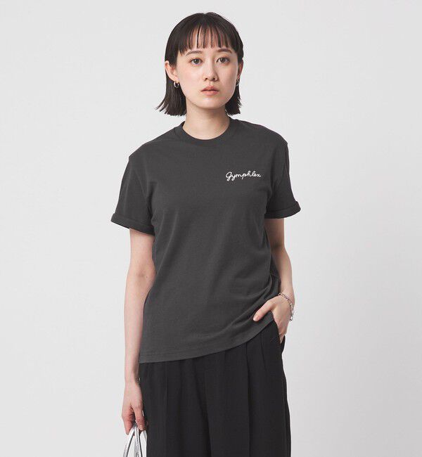 UNITED ARROWS green label relaxing「＜Gymphlex＞ショートスリーブ エンブロイダリー Tシャツ」|Tシャツ・カットソー|