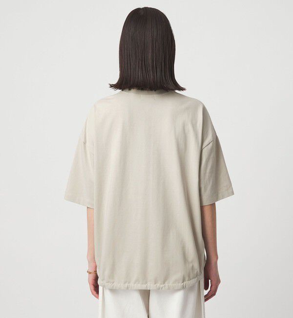 UNITED ARROWS green label relaxing「【WEB限定】＜at ease＞ドロスト カットソー 接触冷感 UVカット 遮熱」|Tシャツ・カットソー|