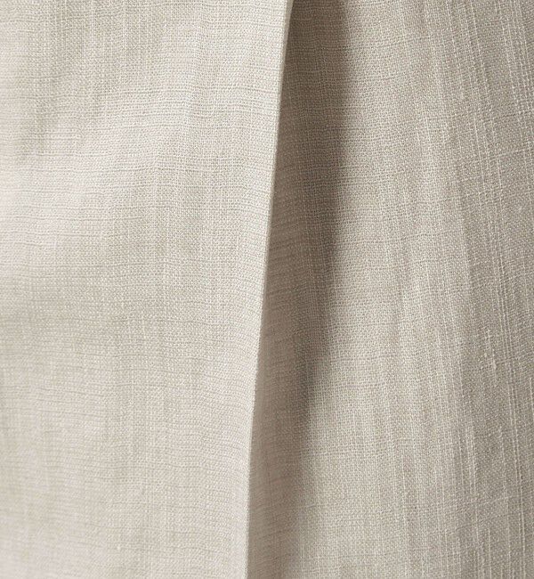 UNITED ARROWS green label relaxing「［size SHORT/TALLあり］ライト リネンライク ストレート パンツ UVカット 通気性」|スラックス|