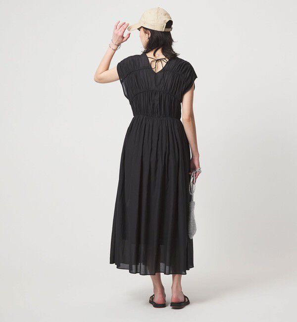 UNITED ARROWS green label relaxing「ティアード ギャザー ワンピース」|ワンピース|