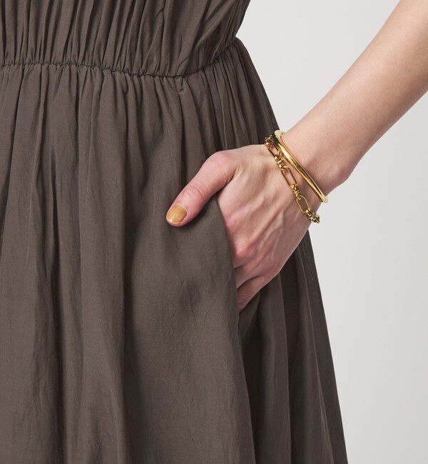 UNITED ARROWS green label relaxing「ティアード ギャザー ワンピース」|ワンピース|