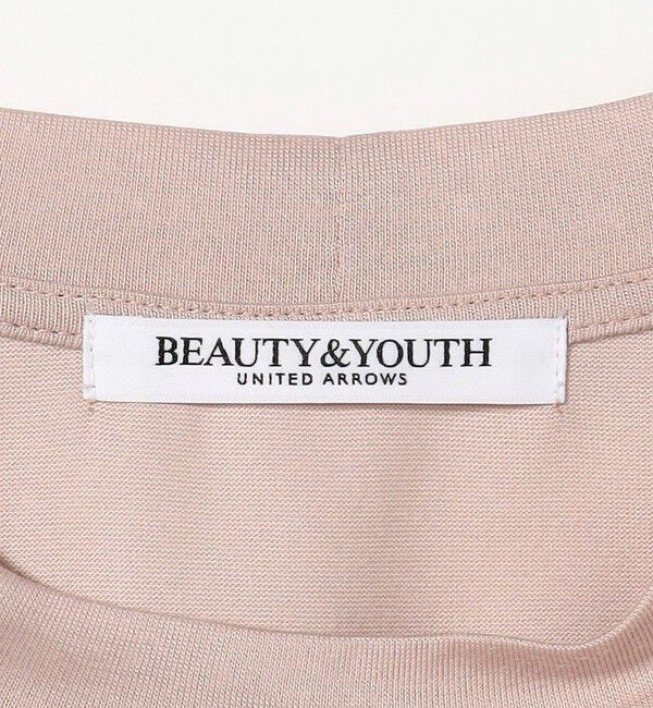 BEAUTY&YOUTH UNITED ARROWS「クルーネック フレンチスリーブ カットソー」|Tシャツ・カットソー|