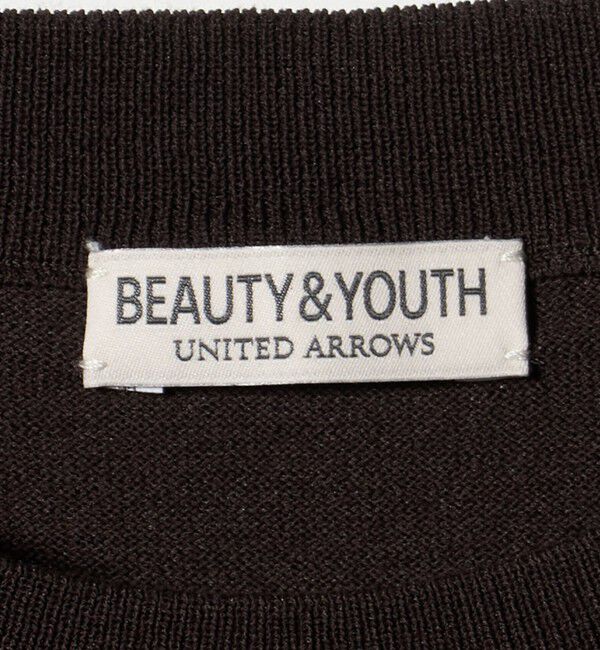 BEAUTY&YOUTH UNITED ARROWS「デオドラント ニットTシャツ 抗菌防臭 ウォッシャブル」|ニット・セーター|