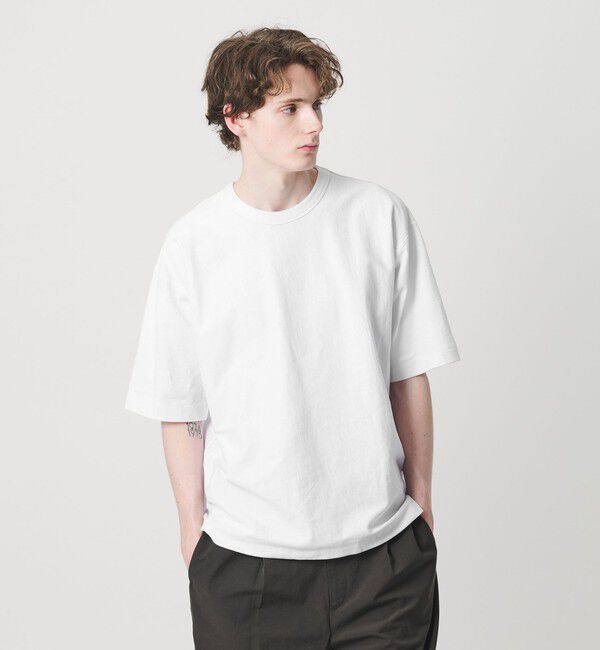 BEAUTY&YOUTH UNITED ARROWS「&ldquo;THE HEAVY&rdquo; 10oz ヘビー ワイド クルーネック Tシャツ」|Tシャツ・カットソー|