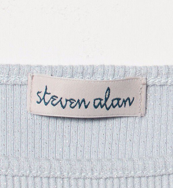 STEVEN ALAN「＜Steven Alan＞ラメ テレコ キャミタンクトップ」|Tシャツ・カットソー|