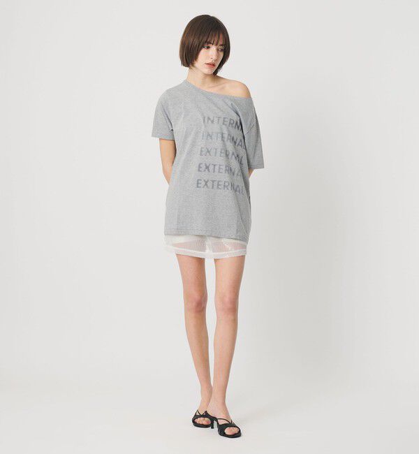 ATTISESSION「＜ATTISESSION＞スパンコール ミニスカート」|スカート|