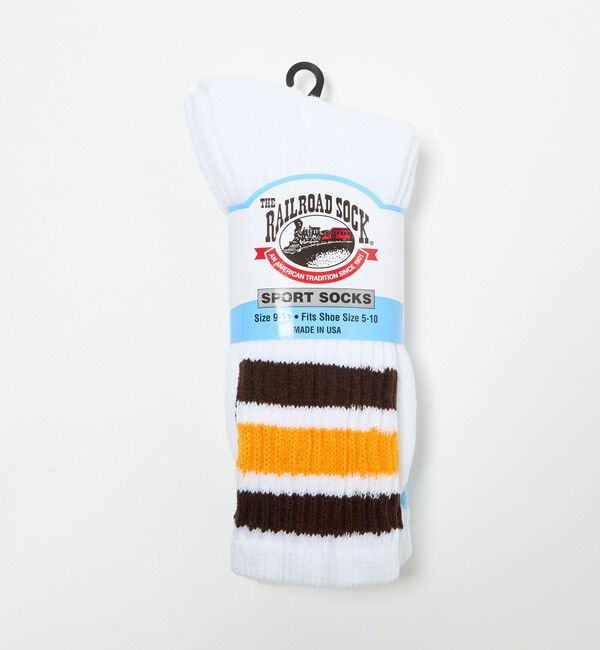 BEAUTY&YOUTH UNITED ARROWS「＜THE RAILROAD SOCK＞ラインソックス 2Pセット」|ソックス|