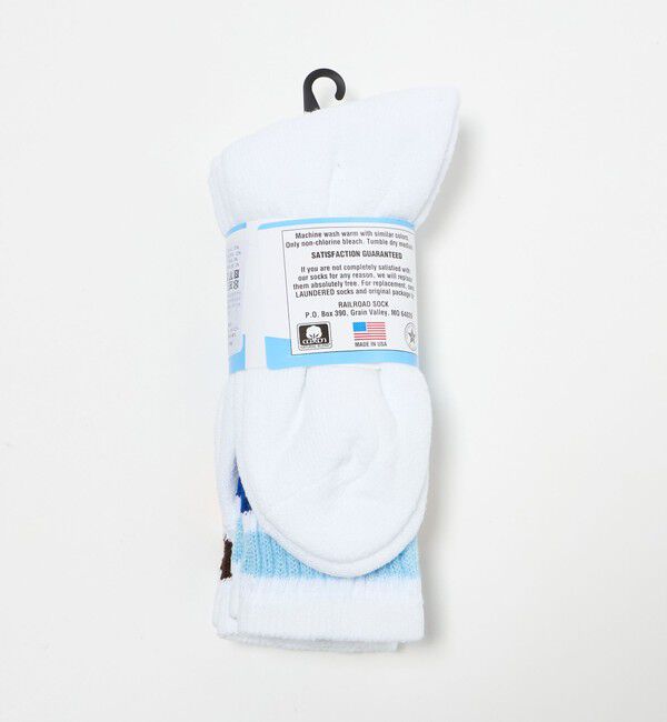 BEAUTY&YOUTH UNITED ARROWS「＜THE RAILROAD SOCK＞ラインソックス 2Pセット」|ソックス|