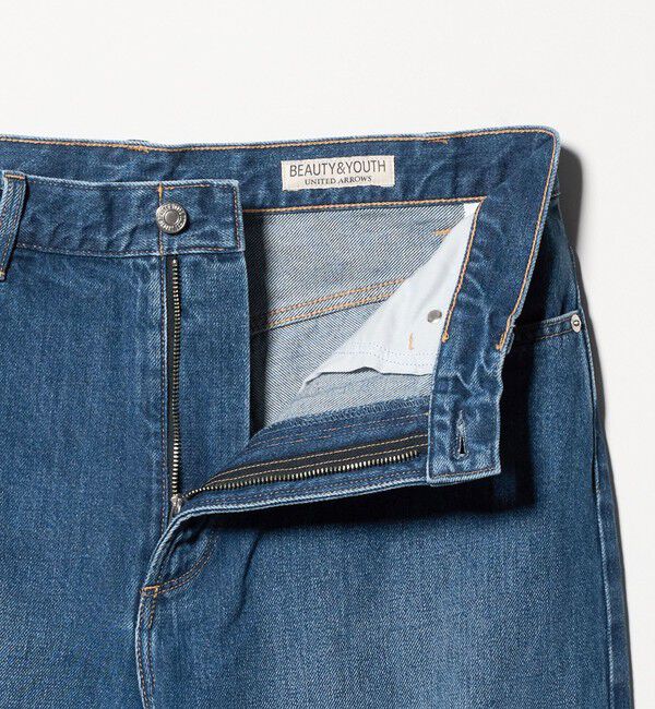 BEAUTY&YOUTH UNITED ARROWS「フェード リラックス デニム 5ポケット NO.8」|チノ|