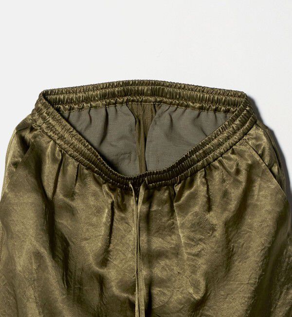 BEAUTY&YOUTH UNITED ARROWS「アセテートサテン ワイド イージーパンツ ウォッシャブル」|その他|