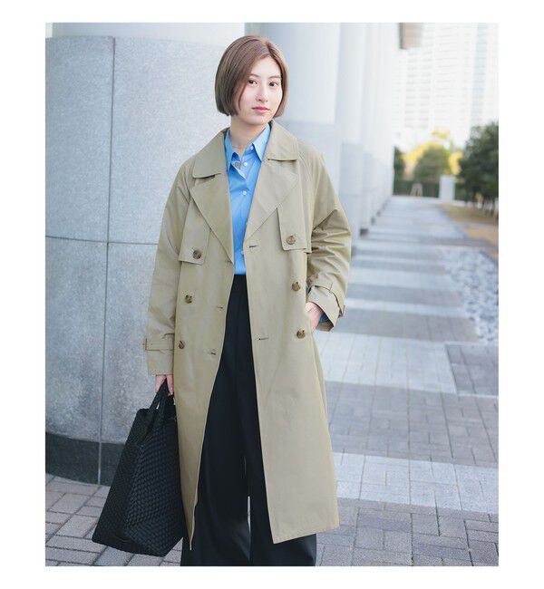 Demi-Luxe BEAMS 「ライト トレンチコート」|トレンチコート|
