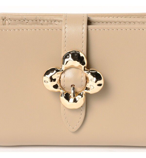 Ray BEAMS 「【WEB限定】Hashibami / 花バックル ウォレット」|財布|