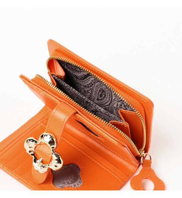 Ray BEAMS 「【WEB限定】Hashibami / 花バックル ウォレット」|財布|