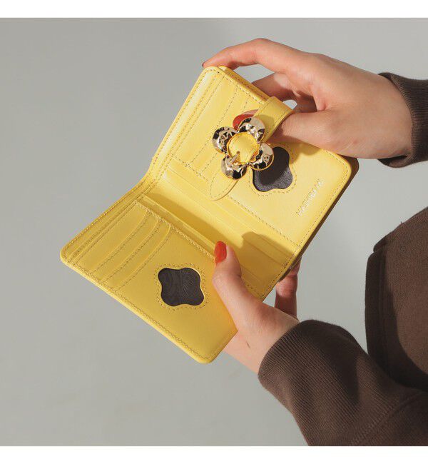 Ray BEAMS 「【WEB限定】Hashibami / 花バックル ウォレット」|財布|