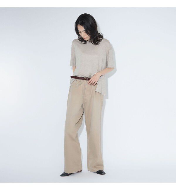 BEAMSBOY「ベルギー リネン ショートスリーブ」|Tシャツ・カットソー|