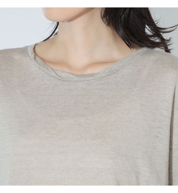 BEAMSBOY「ベルギー リネン ショートスリーブ」|Tシャツ・カットソー|