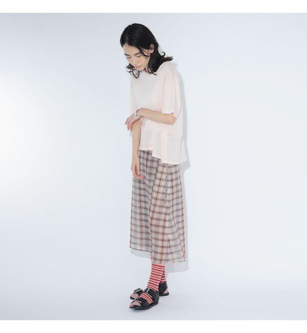 BEAMSBOY「ベルギー リネン ショートスリーブ」|Tシャツ・カットソー|