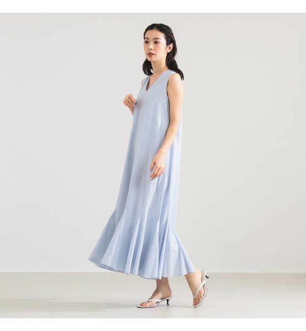 Demi-Luxe BEAMS 「【別注】MARIHA / 夏の月影  ワンピース ソリッド」|ワンピース|