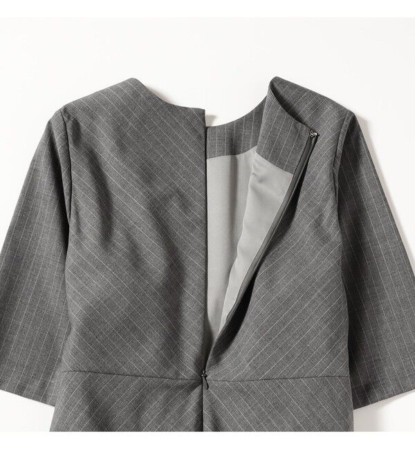 Demi-Luxe BEAMS 「アシンメトリー タック バイアス ワンピース」|ワンピース|