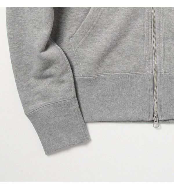 BEAMS PLUS「LOOPWHEELER / 別注 Slim Zip Sweat Hoody」|スウェット・ジャージ|